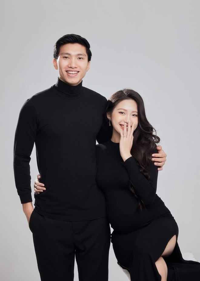 Doãn Hải My giữ vững phong độ nhan sắc khi làm mẹ bầu.