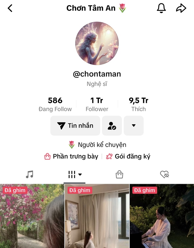 Tuy nhiên thực tế, cô gái Tâm An này chính là Nam Em. Cô đã đổi tên thành Tâm An trên mạng xã hội