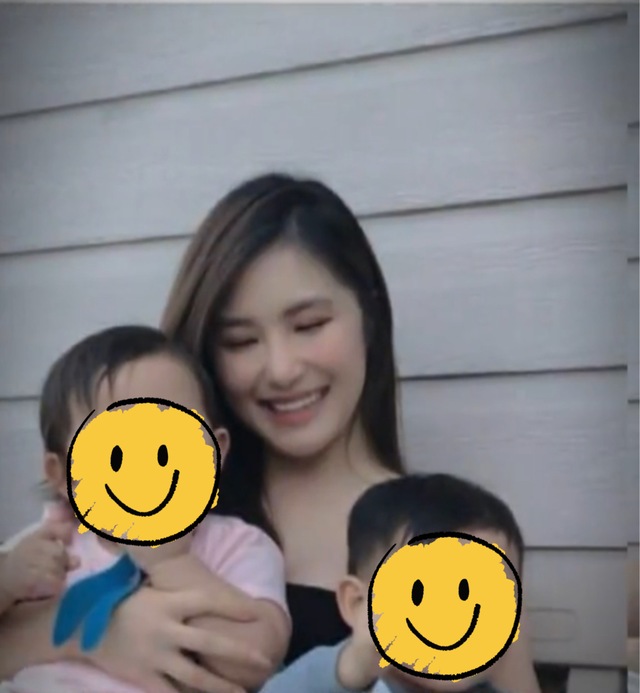 Hương Tràm vướng nghi vấn bí mật sinh con vì bức hình bồng bế hai nhóc tỳ