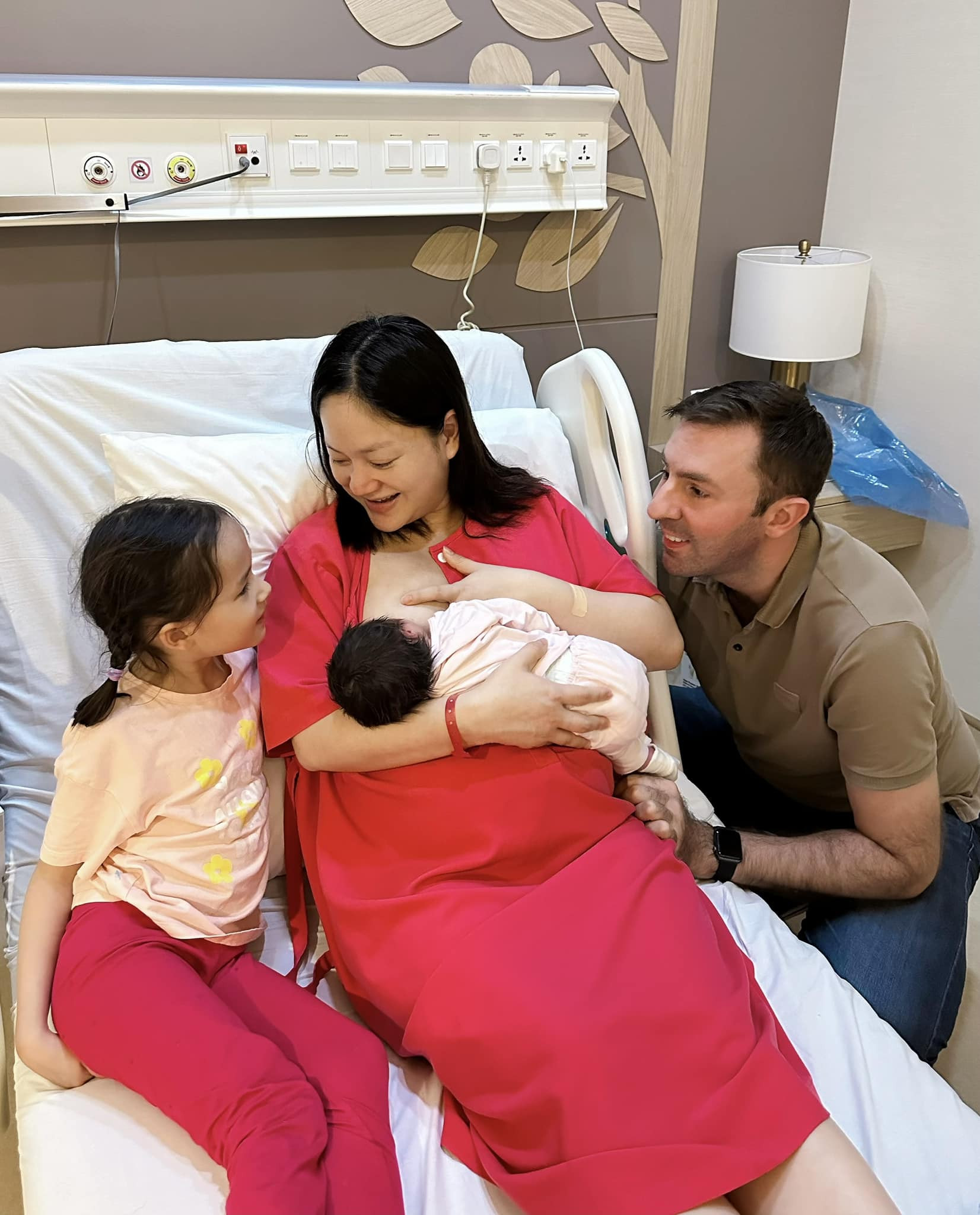 Lan Phương nói gia đình cô giờ đây đã hoàn thiện. 