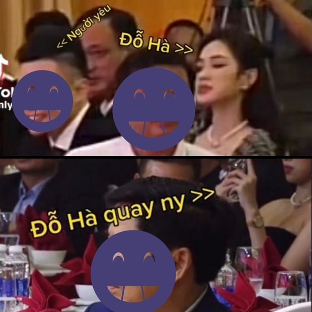 Đỗ Hà và chàng trai bị soi đi du lịch chung kia đã từng bị tóm dính ngồi cạnh nhau trong tiệc công ty