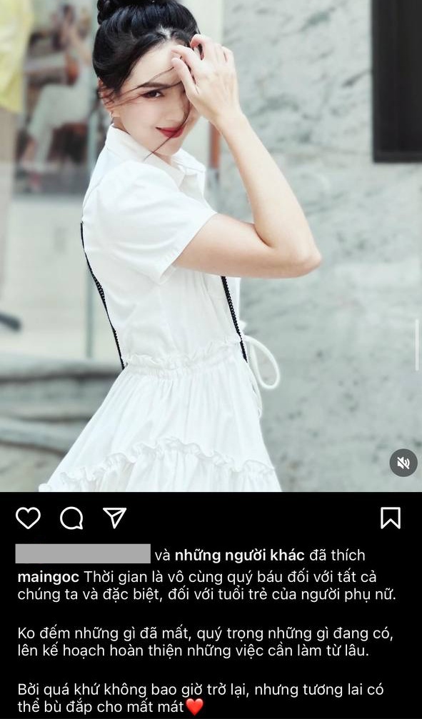 Một trong những status gần đây của Mai Ngọc