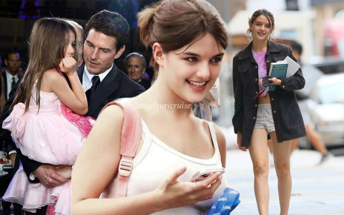 Suri Cruise - con gái Tom Cruise sắp bước sang ngưỡng tuổi 18