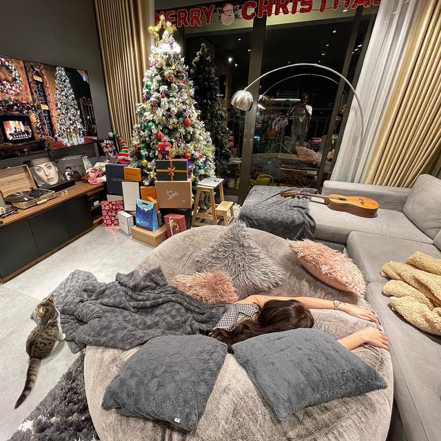 Nhà riêng của Hoàng Thuỳ Linh