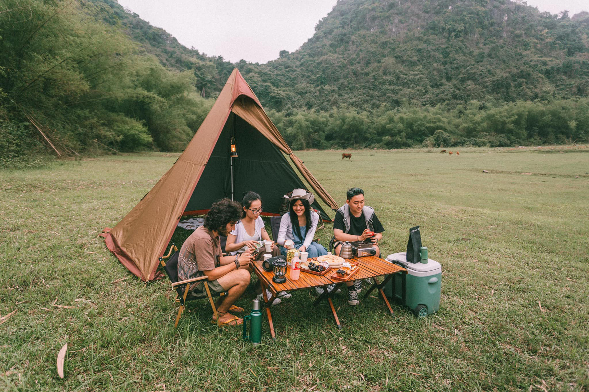 Mỗi mùa, thung lũng Liên Minh lại mang một vẻ đẹp riêng, hấp dẫn du khách tới trải nghiệm, khám phá. Mùa xuân, muôn hoa đua sắc, cỏ mọc xanh bạt ngàn. Đầu hè, hoa sim nở rộ, tỏa sắc tím nổi bật cả một vùng. Còn mùa đông, nơi đây lại tràn ngập hoa cỏ lau (Ảnh: 16 - Travel)