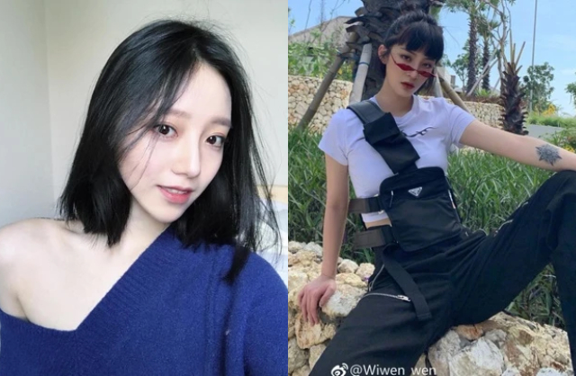 ...hot girl Cung Vịnh Lam, Vương Liễu Văn (phải) và nhiều người đẹp khác