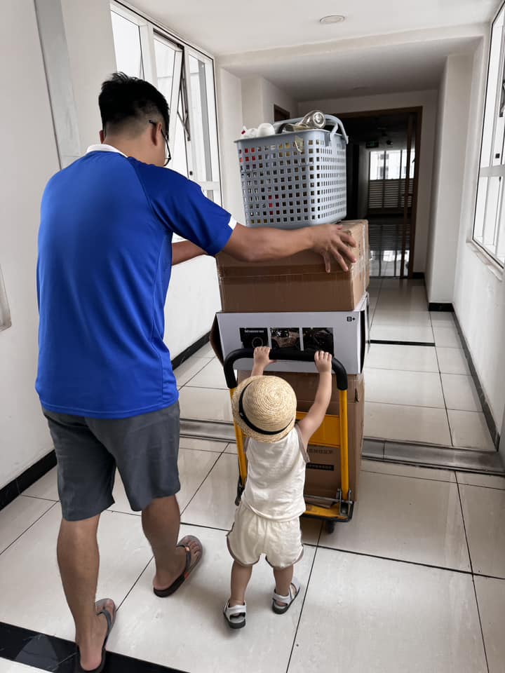 Kiếp nạn chuyển đồ, mãi mà chưa hết.