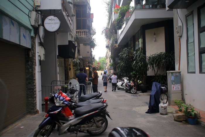 Con ngõ nơi xảy ra vụ việc