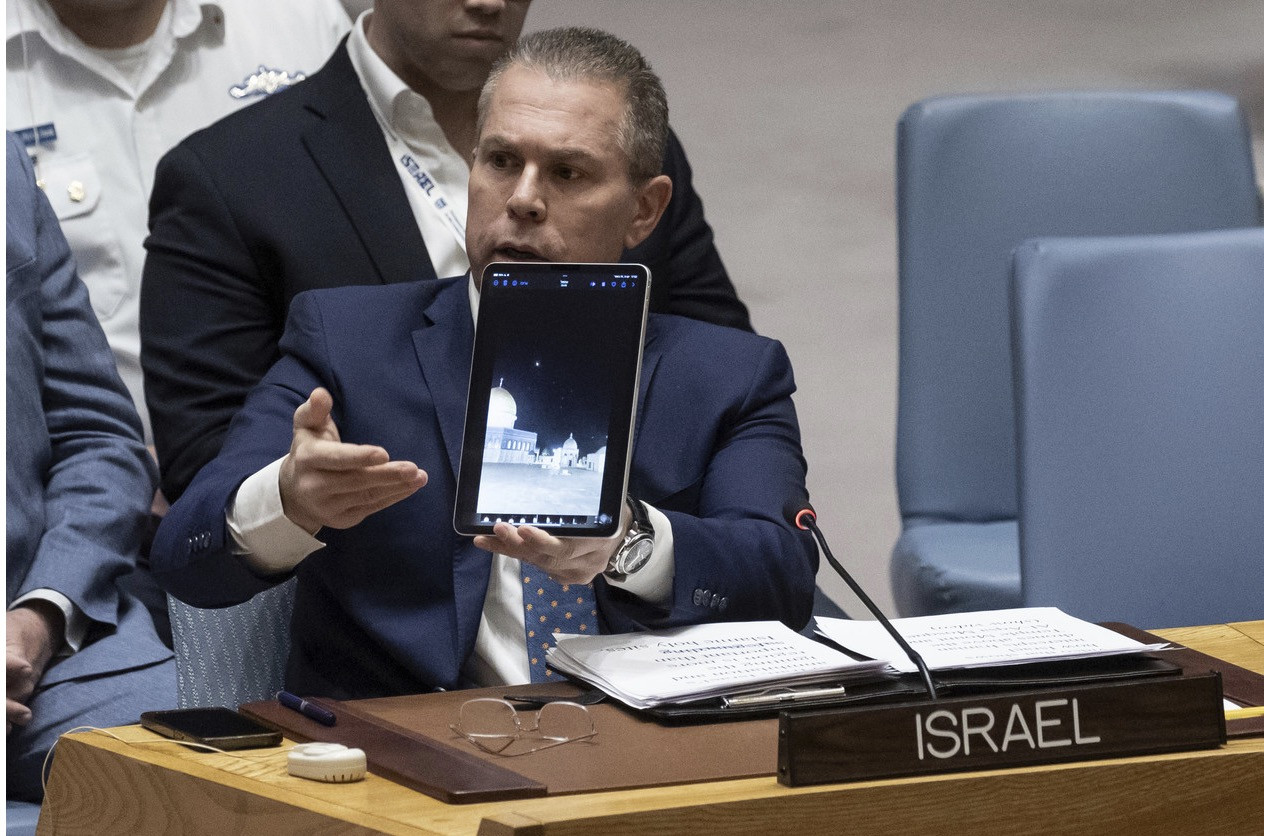 Đại sứ Israel. Ảnh: Politico.