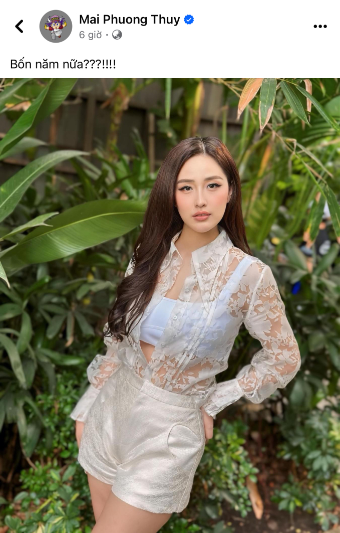 Mai Phương Thúy khiến nhiều người bàn tán với chia sẻ đầy ẩn ý