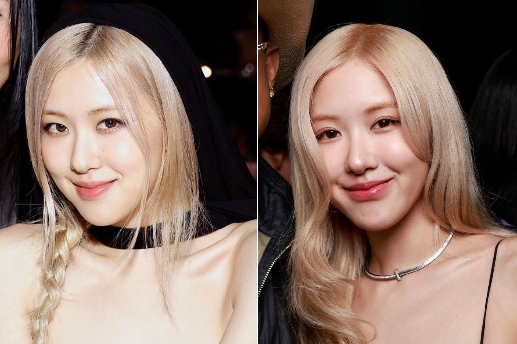 Sự thay đổi chút nhẹ ở phần mí mắt của Rosé