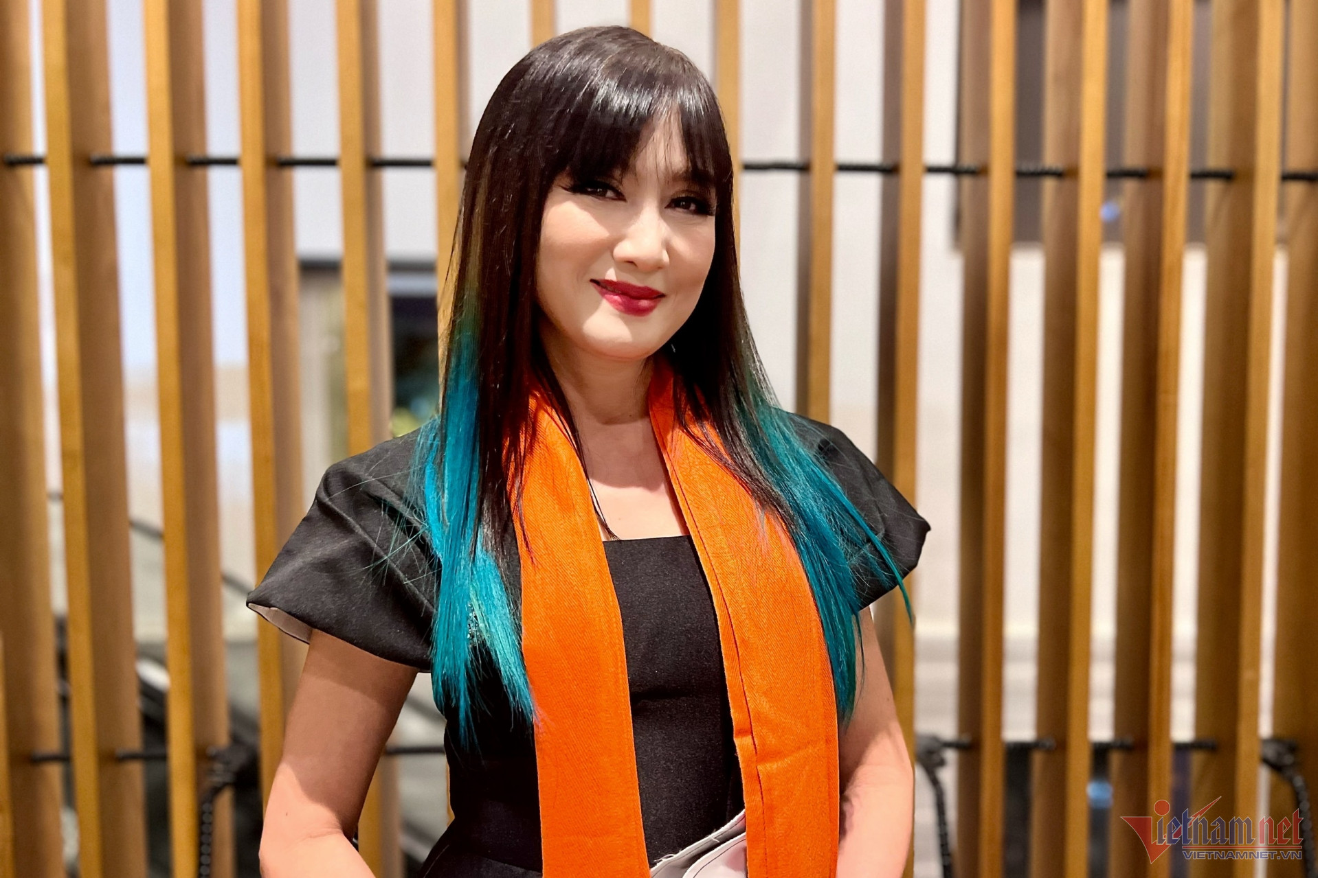 Diễn viên Hiền Mai. 