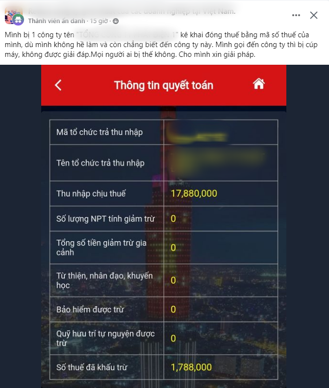 Nhiều trường hợp người lao động bị đưa vào bảng lương của doanh nghiệp khác mà không hề biết.