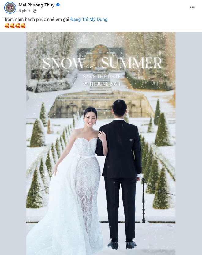 Mai Phương Thúy chúc Midu 