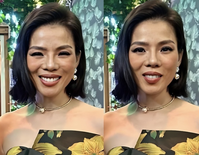 Nữ ca sĩ sinh năm 1981 công khai chia sẻ lại bức hình dìm nhan sắc từng gây xôn xao vào tháng 3/2024