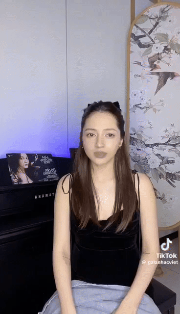 Sau đó, Bảo Anh giải thích đó là tiếng mèo kêu, tuy nhiên cũng không phủ nhận chuyện có em bé trong nhà riêng