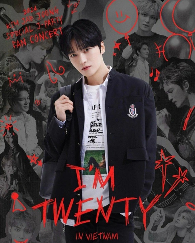 Đêm nhạc J-PARTY Fan Concert - [I'M TWENTY] diễn ra vào lúc 18h00 thứ Bảy ngày 27/4/2024 tại Nhà thi đấu Quân khu 7