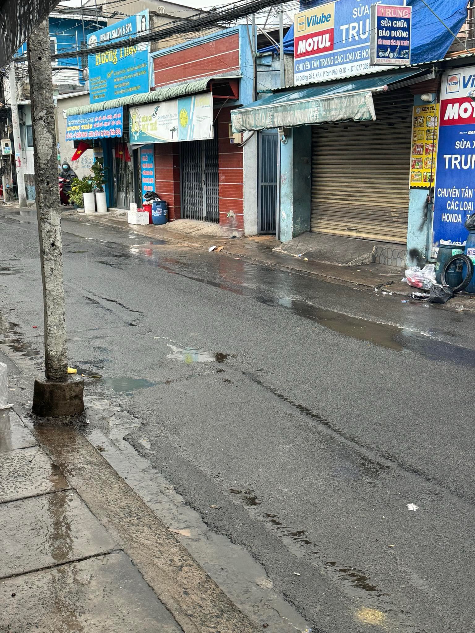 Mưa tại khu vực TP Thủ Đức