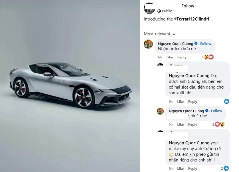 Đoạn đối thoại trên mạng xã hội cho thấy Cường Đô la đã 