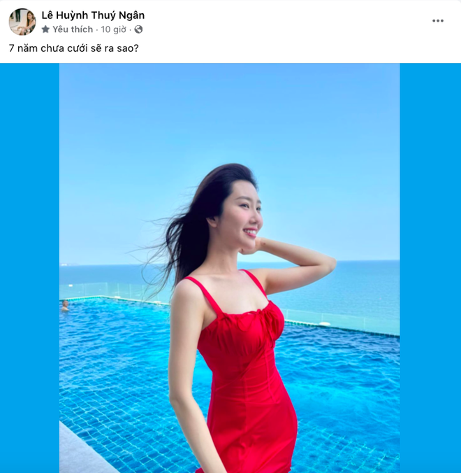 Thuý Ngân bất ngờ nhắc đến chuyện kết hôn sau vụ ồn ào tình ái với Jack