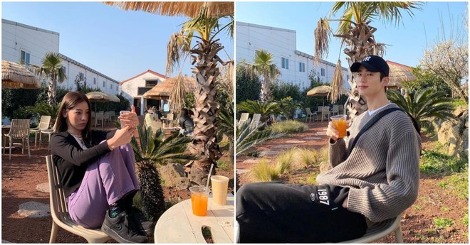 Chưa dừng lại ở đó, Byeon Woo Suk còn dính nghi vấn cùng đi uống cà phê với nữ người mẫu họ Jeon