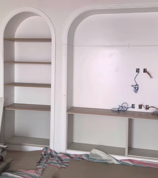 Người đẹp sinh năm 1991 bày tỏ sự hào hứng, mong đợi thời gian hoàn thiện ngôi nhà