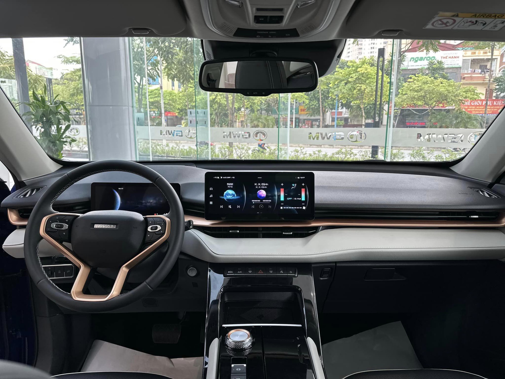 Nội thất của Haval H6 tối giản và hiện đại.