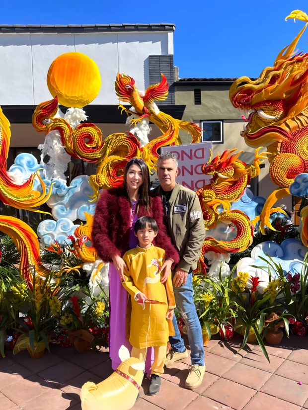 Bạn trai của Ngọc Quyên cũng đối xử tốt với con riêng của cô