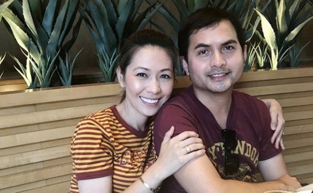 Vợ chồng Đức Tiến.