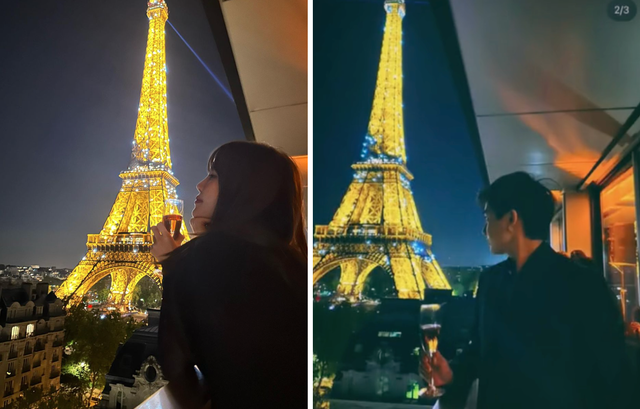 Thiều Bảo Trâm check in ở Pháp cùng với bạn trai kém 10 tuổi