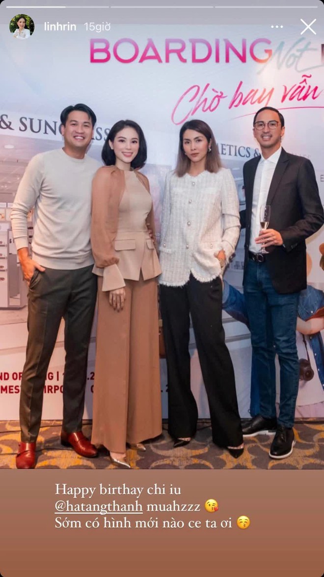 Thỉnh thoảng 2 gia đình cũng gặp nhau trong các sự kiện của công ty