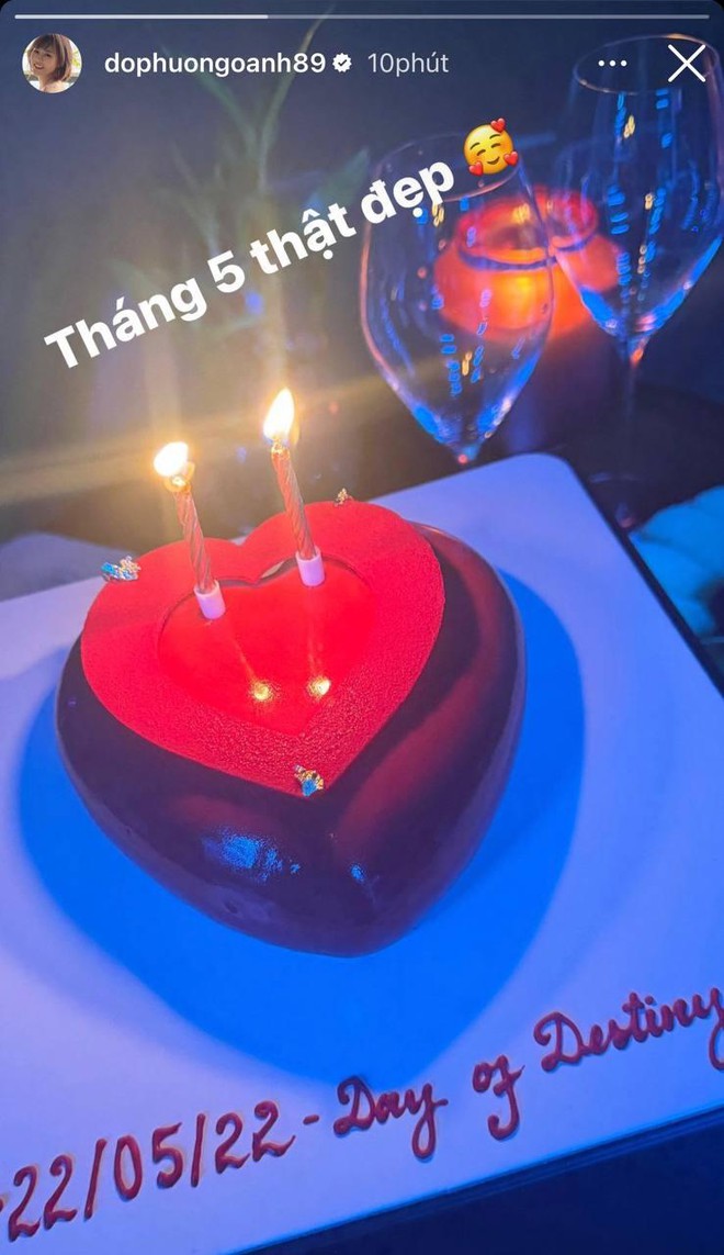 Phương Oanh tiết lộ thêm cột mốc đặc biệt với Shark Bình là vào ngày 22/5