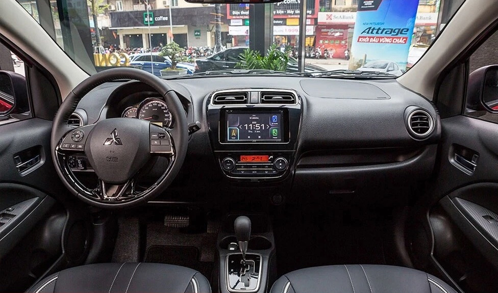 Mitsubishi Attrage 1.2 CVT 2022. Ảnh: Mitsubishi