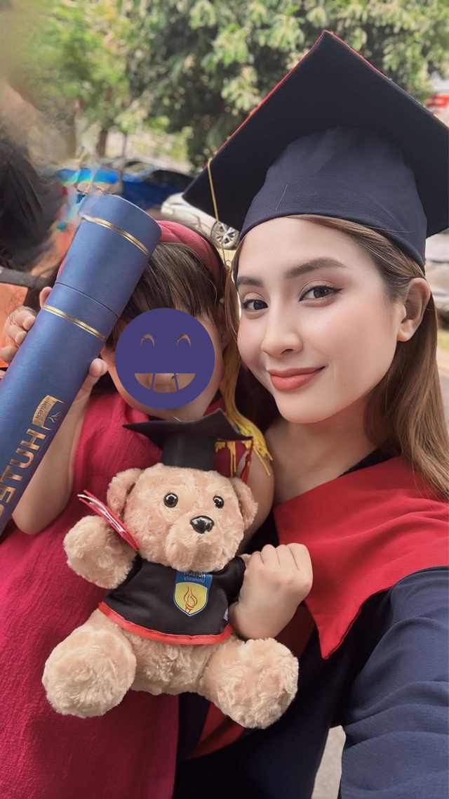 Thiên An đảm nhận việc nuôi dưỡng và chăm sóc con gái đầu lòng trong suốt thời gian qua