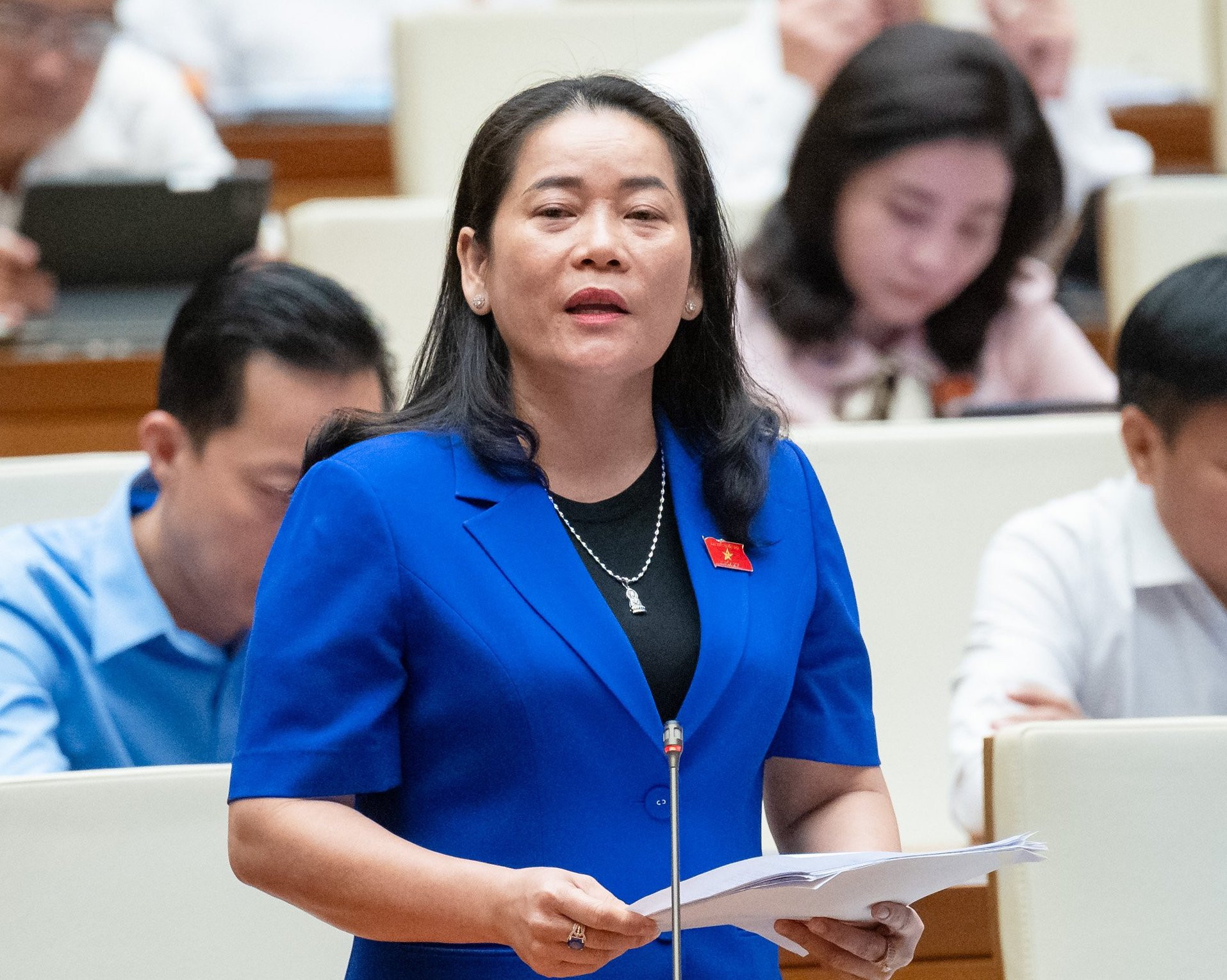 Đại biểu Lê Thị Thanh Lam. Ảnh: QH