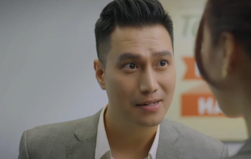 Vinh giải thích với Yên về lý do nhận Dũng vào làm.