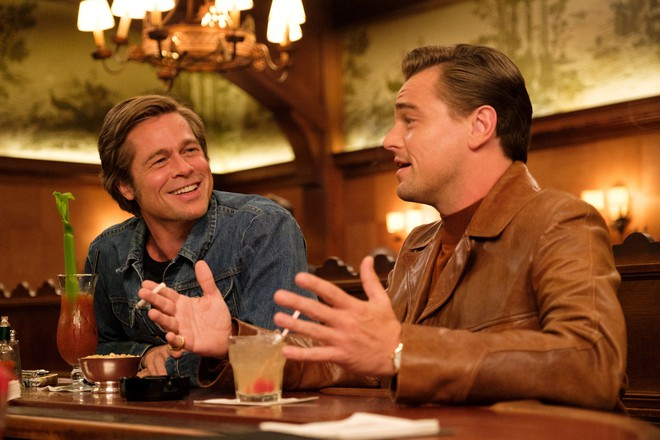 Brad Pitt và Leonardo DiCaprio từng hợp tác trong Once Upon A Time In Hollywood.