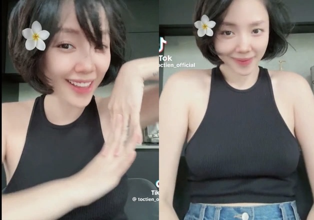 Trước đó cô từng thẳng thắn phủ nhận chuyện mang thai khi lộ diện với vóc dáng đầy đặn