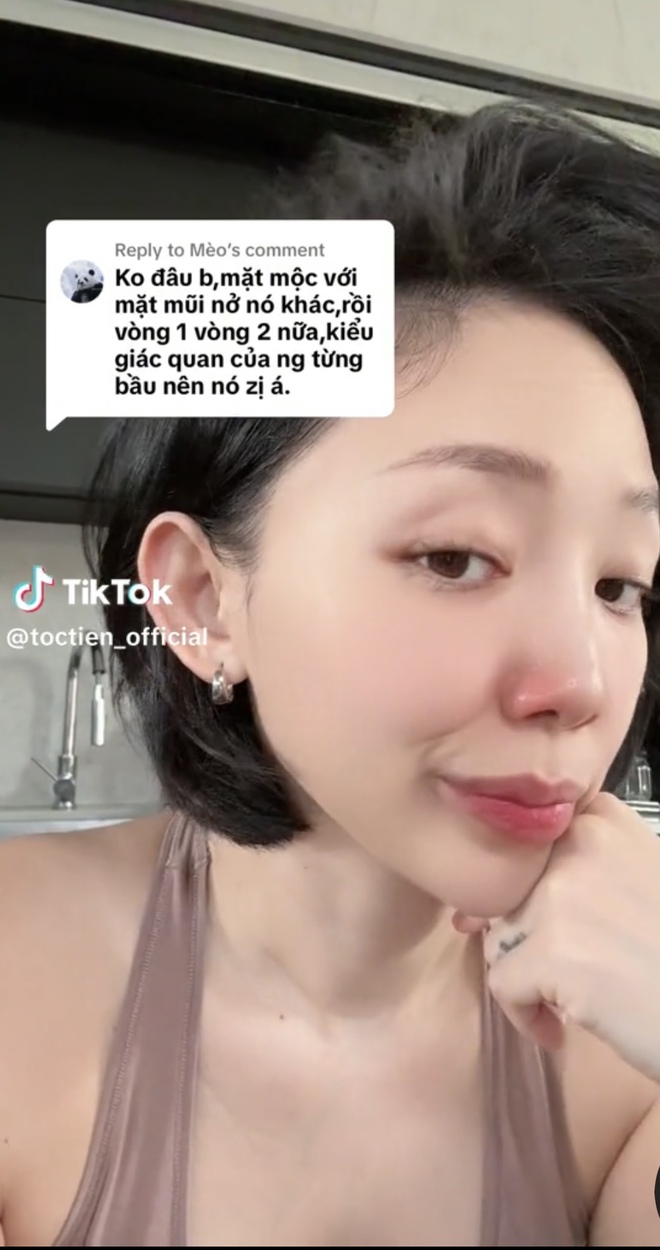 Nữ ca sĩ 8x công khai vòng eo thon gọn hiện tại, gương mặt thể hiện rõ sự chán nản