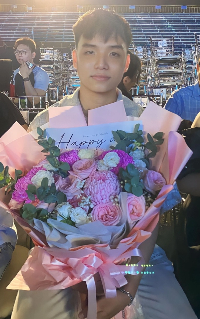 Anh Kiệt cùng gia đình Ý Nhi cùng có mặt ở Chung kết Miss World Vietnam 2023