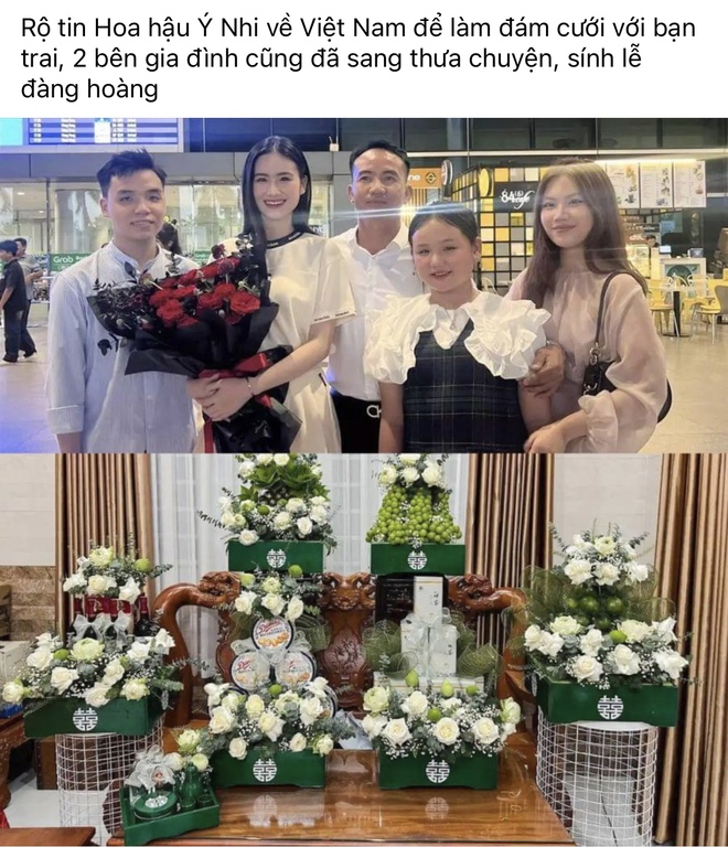 Hoa hậu Ý Nhi vướng thông tin bí mật tổ chức đám hỏi với bạn trai