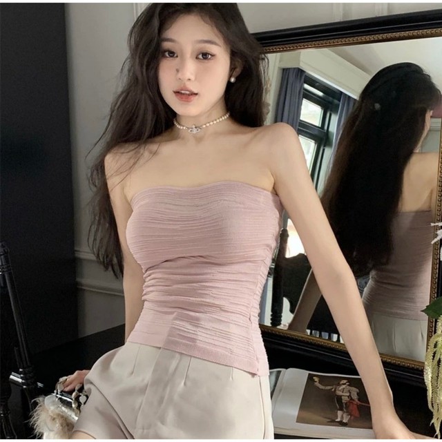 Nơi mua: Áo quây ôm body - Giá: 45.000đ