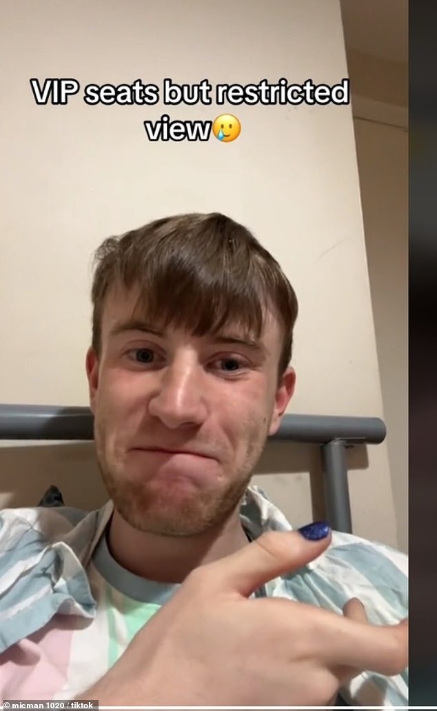 Nhiều lời than phiền về chỗ ngồi được để lại trên TikTok sau khi xem show Taylor Swift.