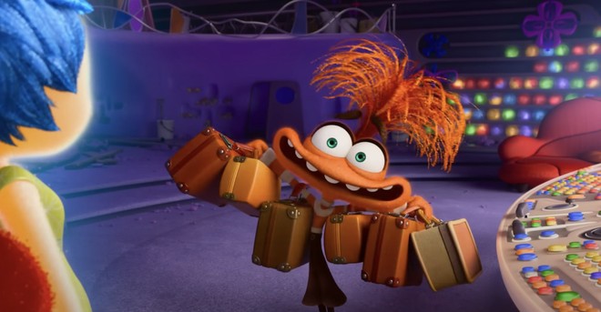 Cảm xúc Anxiety (Lo Âu) là phản diện của phần phim.