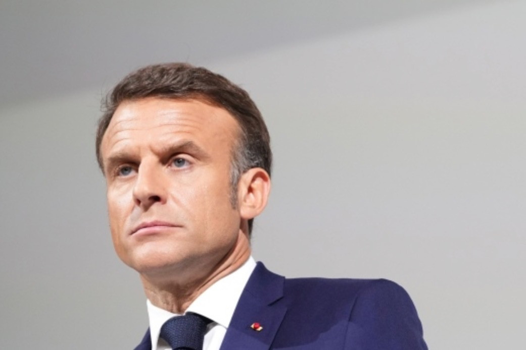 Tổng thống Pháp Emmanuel Macron. Ảnh: Bloomberg