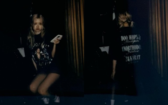 Hình ảnh trong phòng thu được Rosé hé lộ vào tối 18/6 để thả thính cho dự án solo sắp tới gần