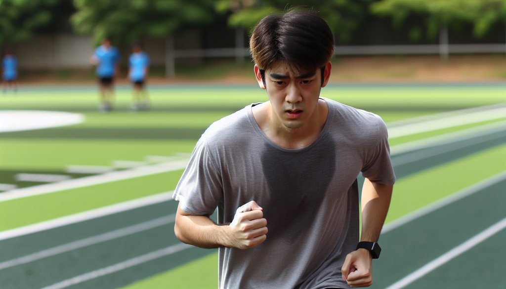Nam sinh bị ngất xỉu khi đang chạy bộ, nhập viện cấp cứu và được chẩn đoán mắc ung thư đại tràng giai đoạn 4. (Ảnh do AI tạo)