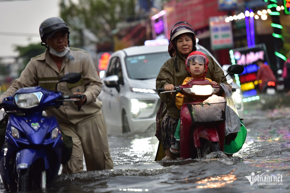Thời tiết miền Bắc sắp có đợt mưa lớn. khả năng ngập úng. Ảnh minh họa: Lê Quân