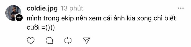 Một thành viên trong ekip gián tiếp phủ nhận tin đồn này là sai