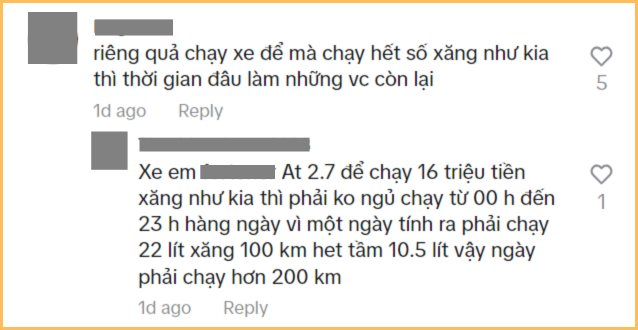 Chạy hết 17 triệu tiền xăng/tháng, liệu chàng trai này có thời gian ăn uống, ngủ nghỉ hay hẹn hò không nhỉ?